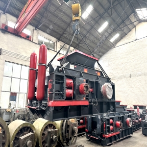 對輥制砂機在河卵石生產線中，如何與給料機、顎破協(xié)同？