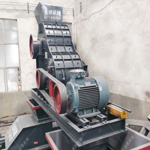 SCF800X600雙級粉碎機發(fā)貨圖片_發(fā)往山東濟南_破碎煤矸石
