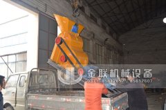 小型雙級粉碎機發貨圖片_發往山西忻州_破碎煤和煤泥